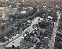 AerialView-ParkAve&Main Park Avenue/Main Street Aerial View.....c.1966. Collection of Don Baldwin.
